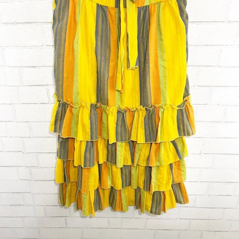 La Maison Talulah Bright Strapless Imperial Midi Dress Women's Size XL - Picture 4 of 8